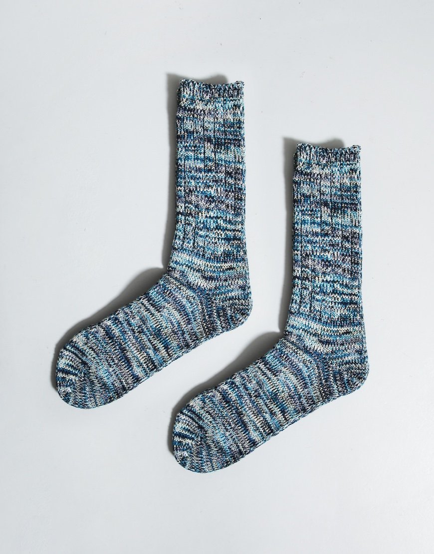 Anonymous Ism 5 Colour Mix Sock Indigo