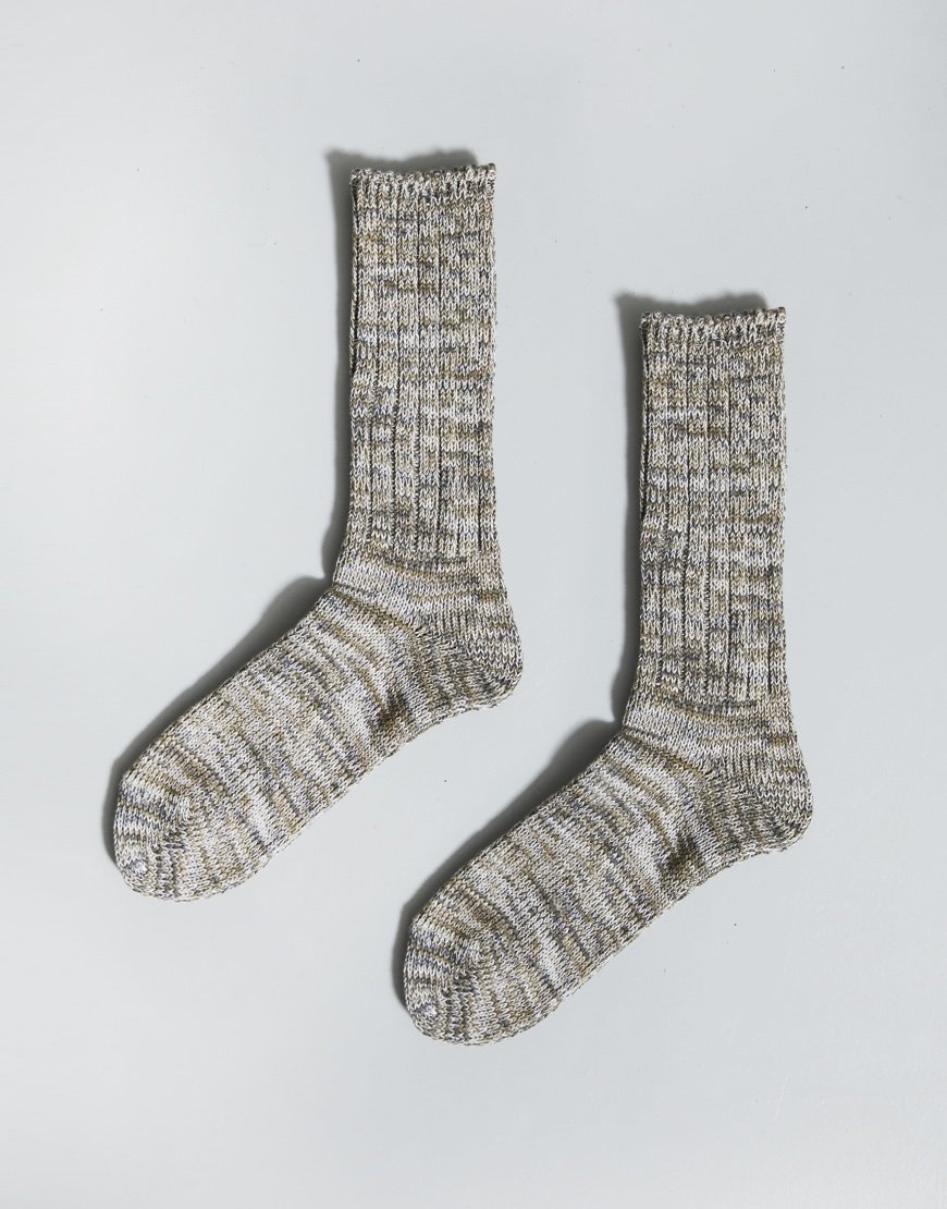 Anonymous Ism 5 Colour Mix Sock Olive