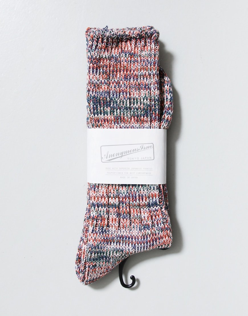 Anonymous Ism 5 Colour Mix Sock Orange