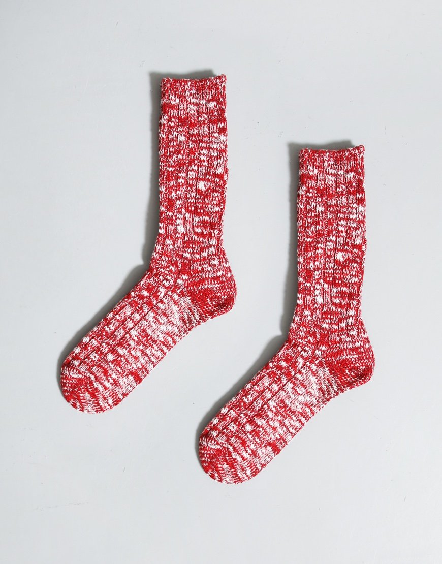 Anonymous Ism Classic Slub Sock Red