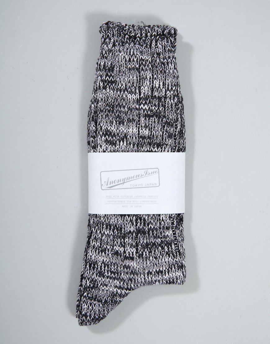 Anonymous Ism 5 Colour Mix Socks Black