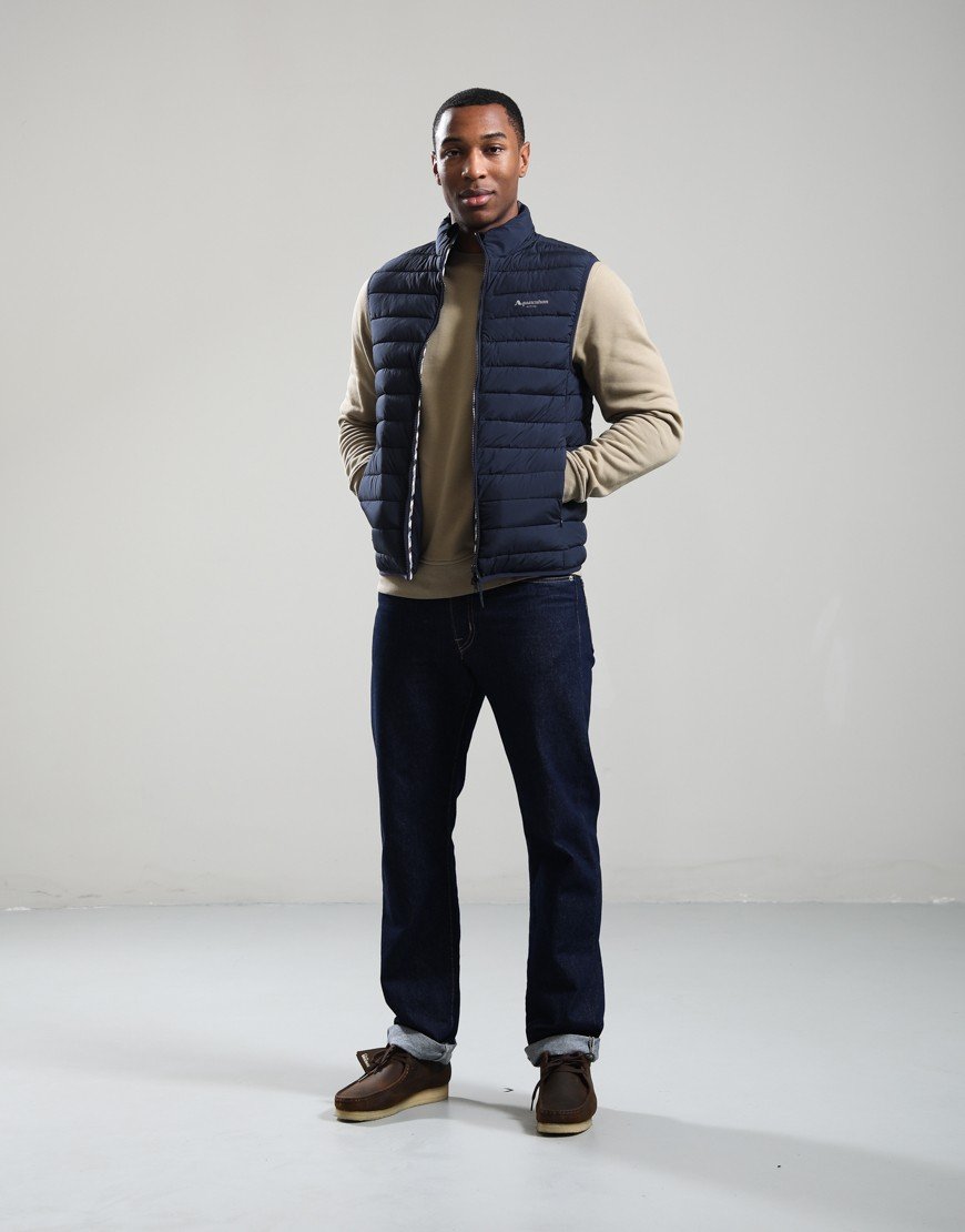 Aquascutum Active Vest 100 GSM Navy