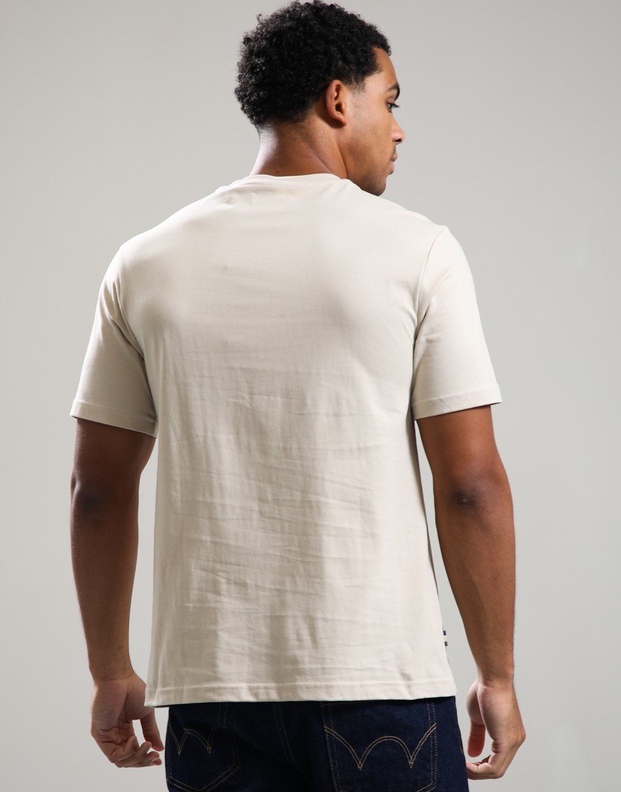 Aquascutum Big Logo T-Shirt Beige