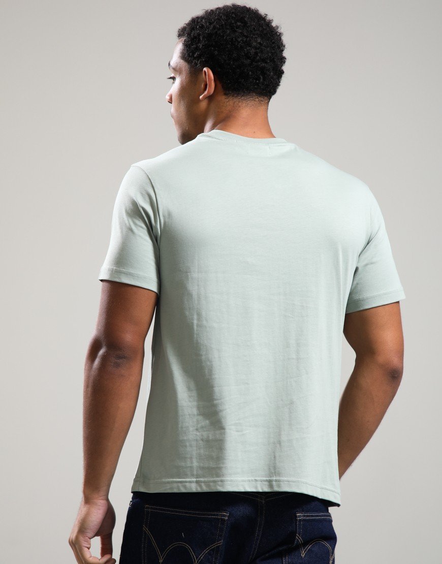 Aquascutum Big Logo T-Shirt Salvia