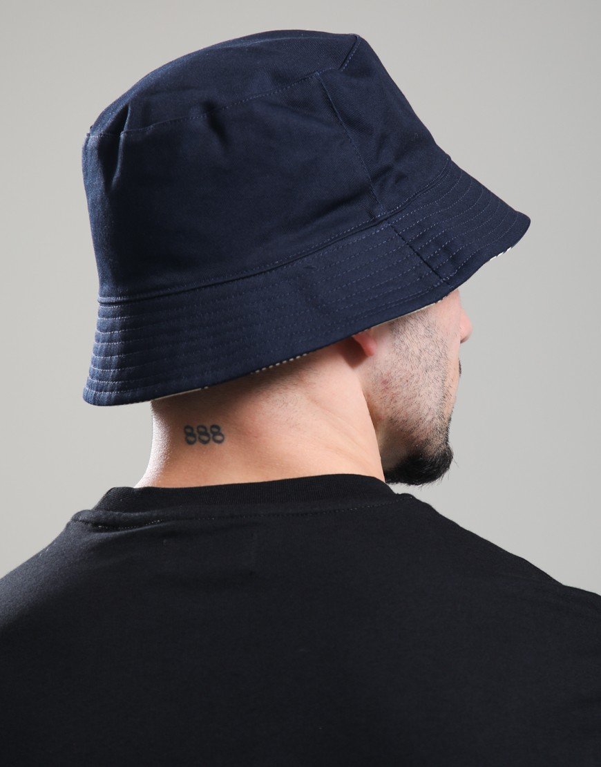 Aquascutum Cotton Bucket Hat Check