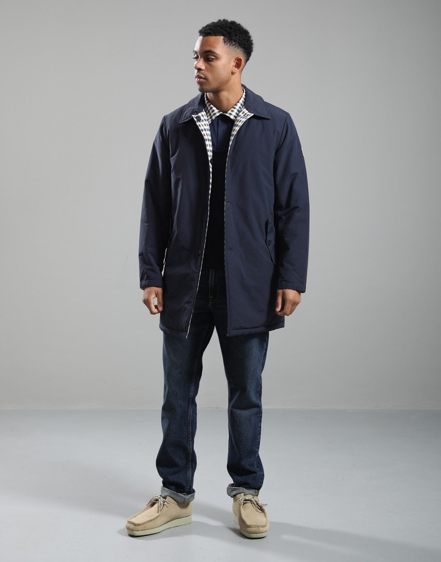 Aquascutum Cotyl-Cn Reversible Trench Navy
