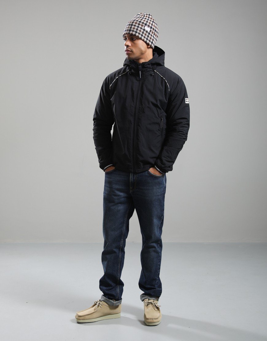 Aquascutum Crimp-N Hooded Jacket Black