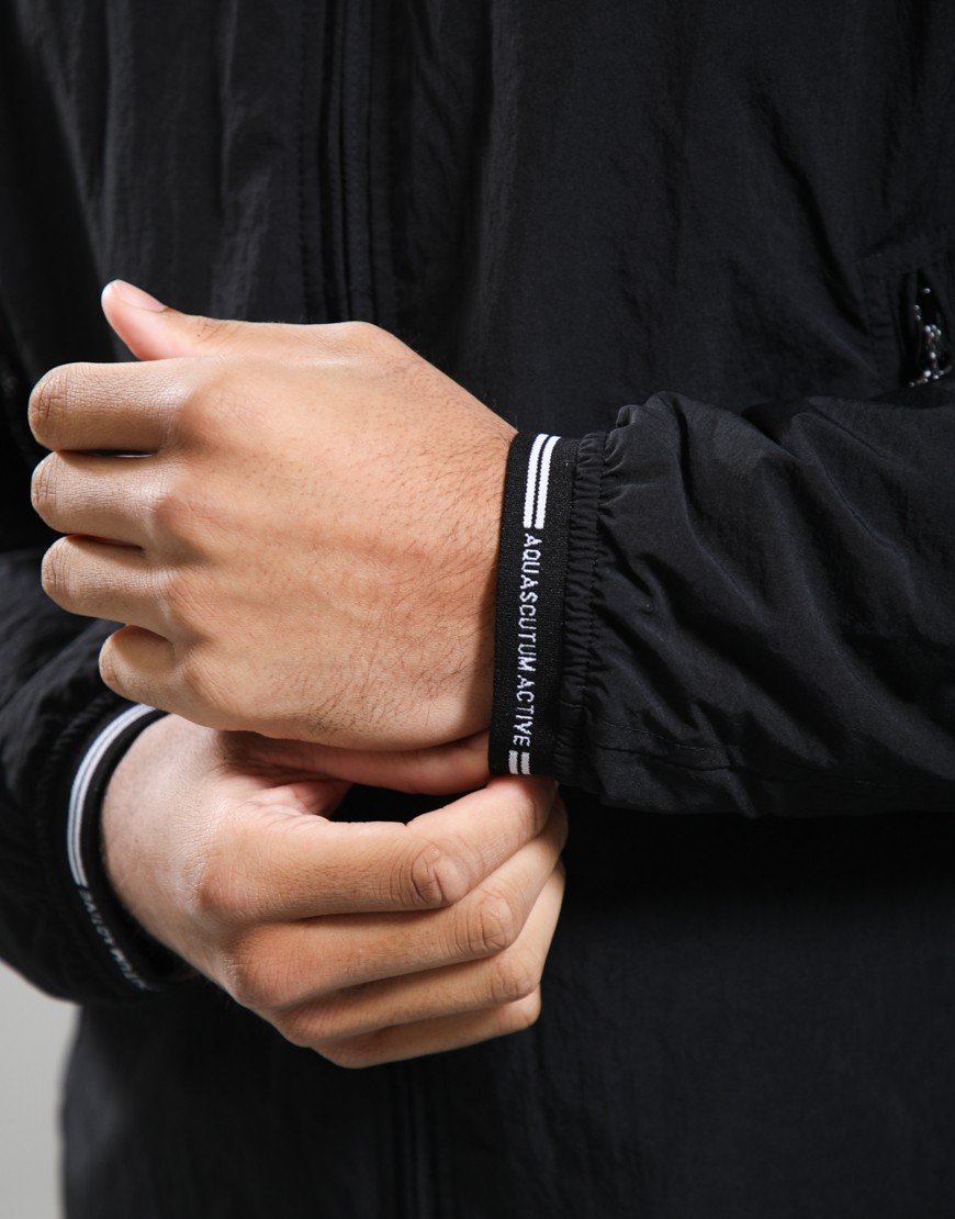 Aquascutum Crimp-N Hooded Jacket Black