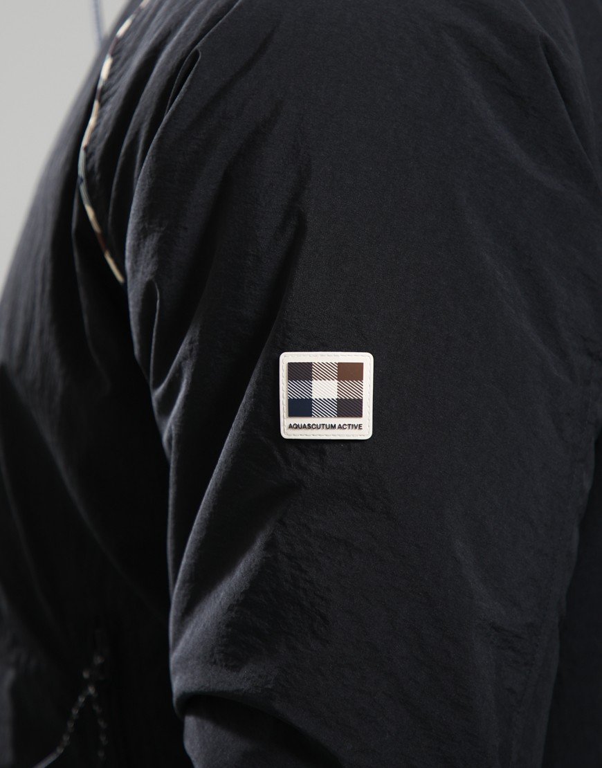 Aquascutum Crimp-N Hooded Jacket Black