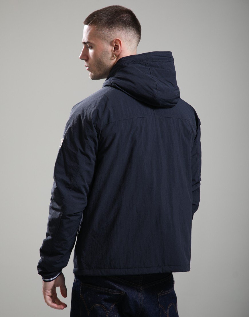 Aquascutum Crimp-N Hooded Jacket Navy