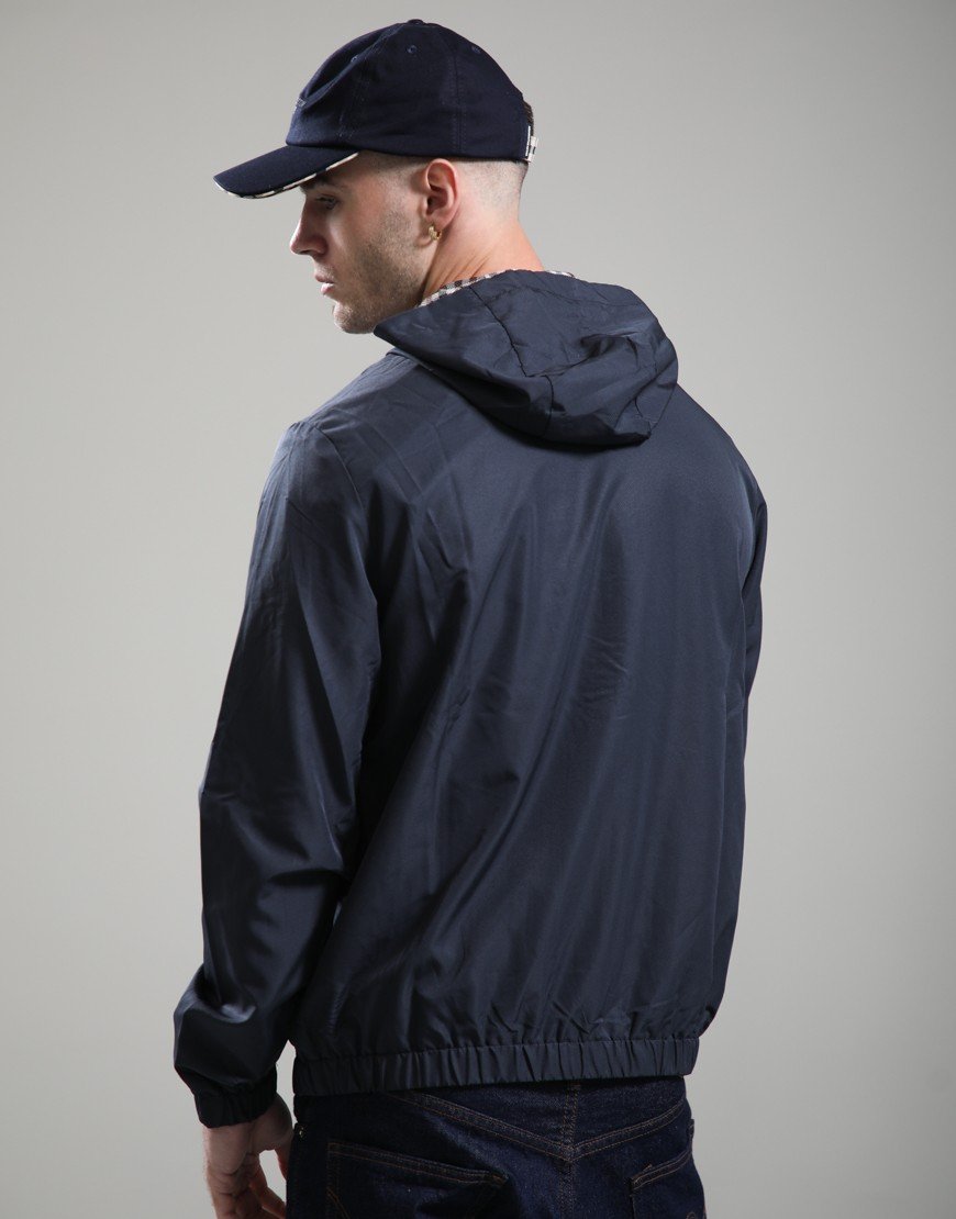 Aquascutum Diamond Wave Badge Tracktop Navy