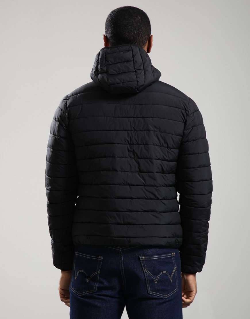 Aquascutum Hooded 100 GSM Jacket Black