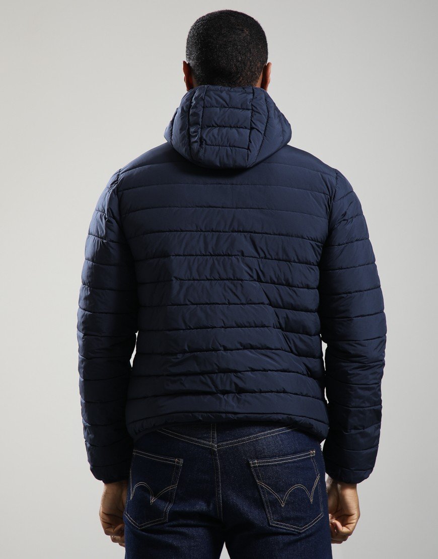 Aquascutum Hooded 100 GSM Jacket Navy
