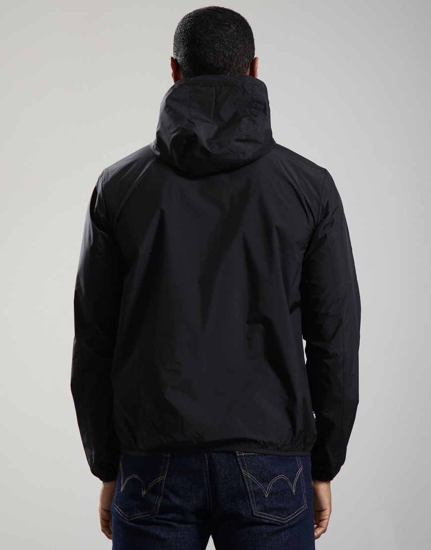 Aquascutum Hooded Sailor Reversible Jacket Black