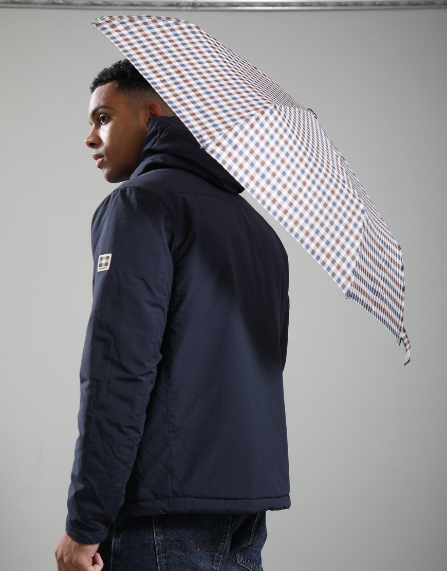 Aquascutum Iconic Pocket Umbrella Club Check