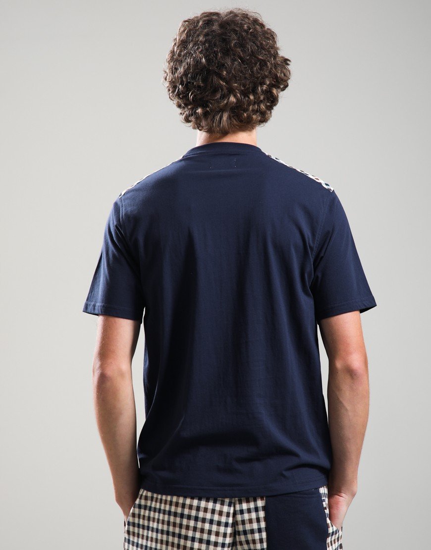 Aquascutum Jersey Lamina T-Shirt Navy