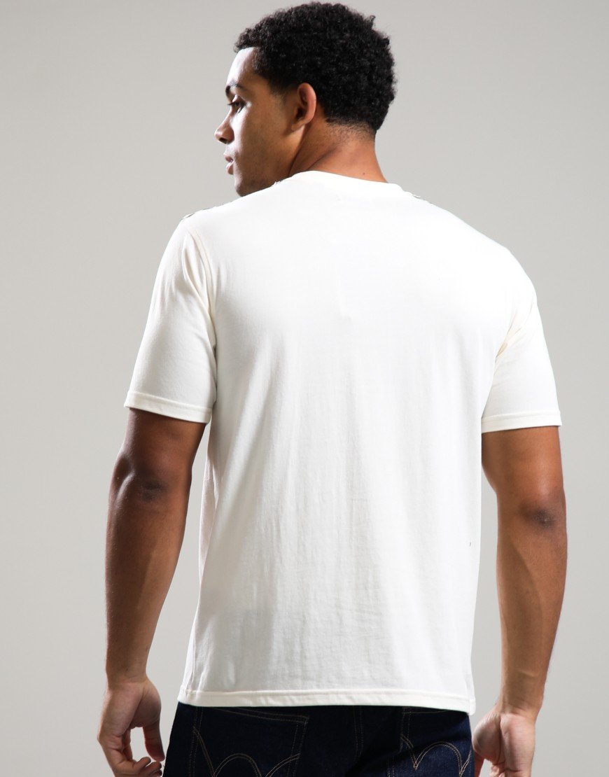 Aquascutum Jersey Lamina T-Shirt Old White