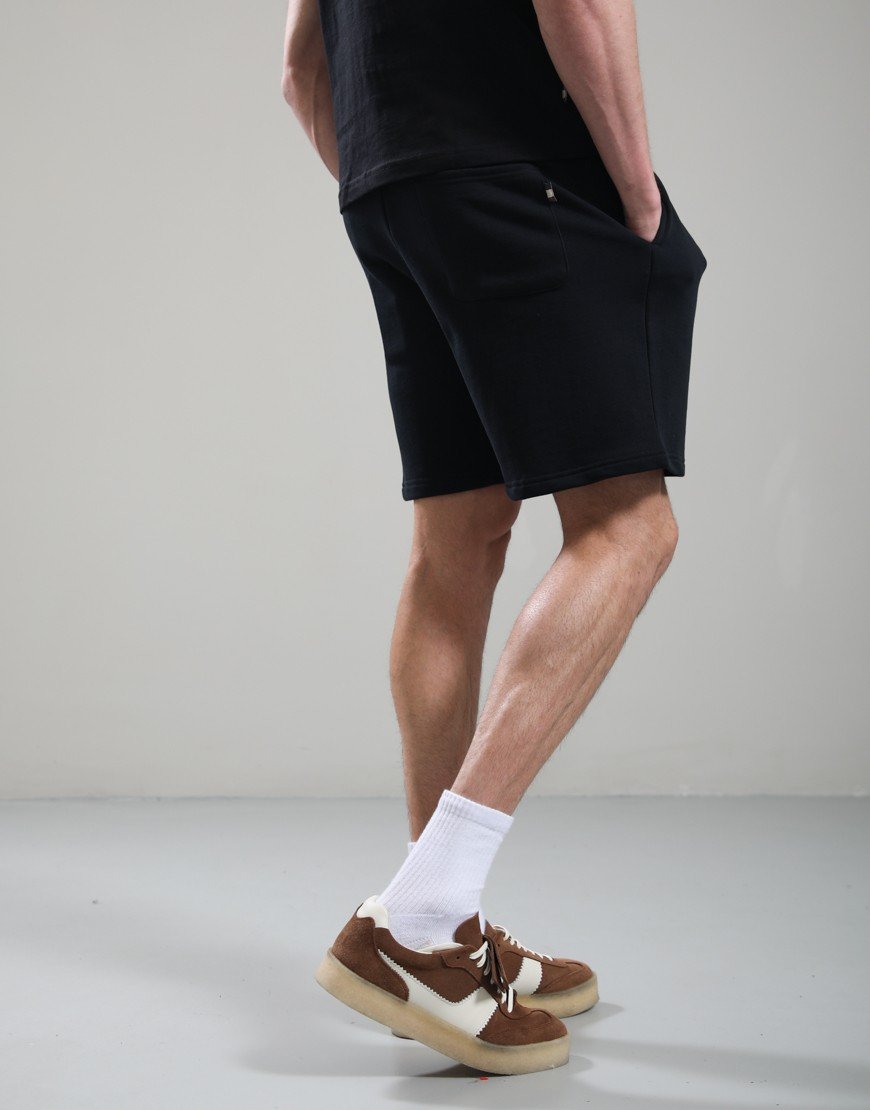 Aquascutum Lamina Check Pocket Shorts Black