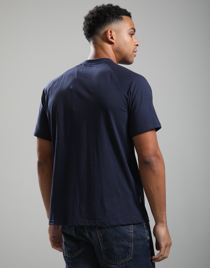 Aquascutum Lamina Pocket Raglan T-Shirt Navy