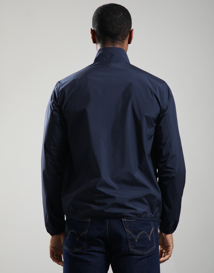 Aquascutum Mock Neck Sailor Reversible Jacket Navy