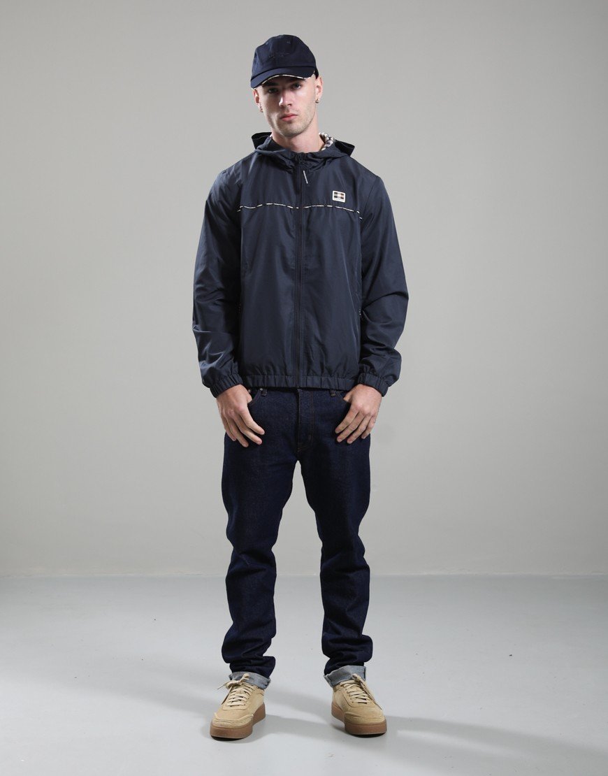 Aquascutum Piping Baseball Cap Navy