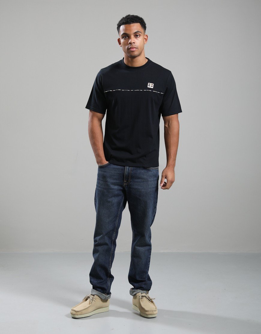 Aquascutum Piping T-Shirt Black