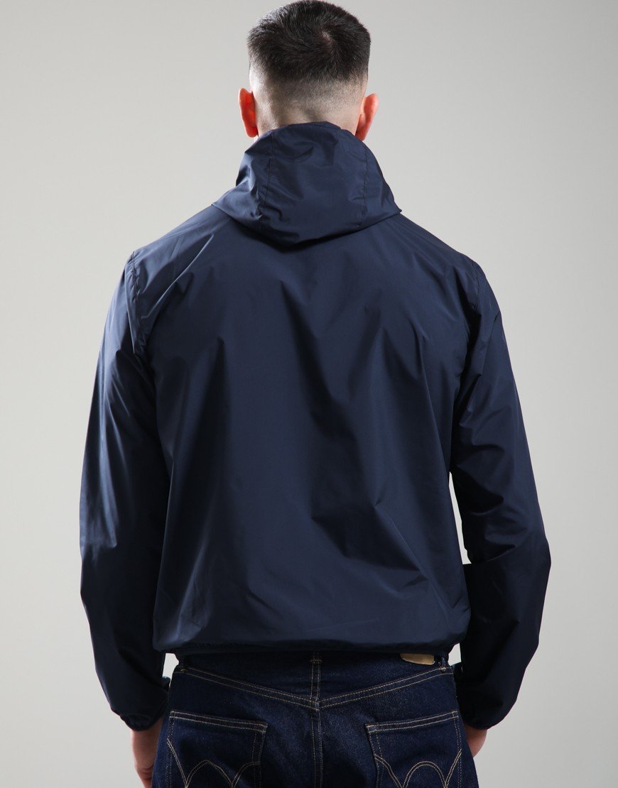 Aquascutum RLG Badge Reversible Hooded Sailor Jacket Navy