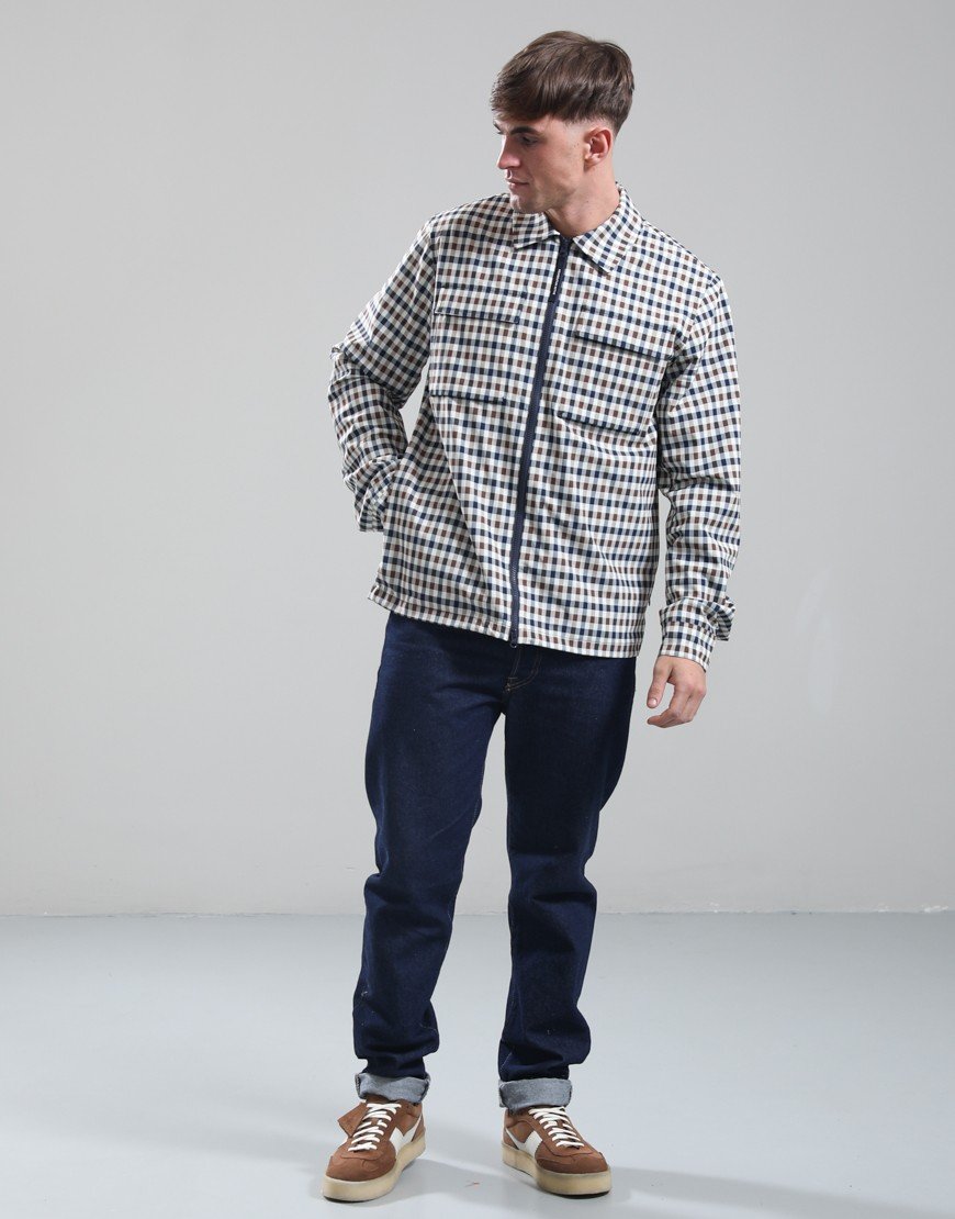 Aquascutum Shell SP Overshirt Club Check