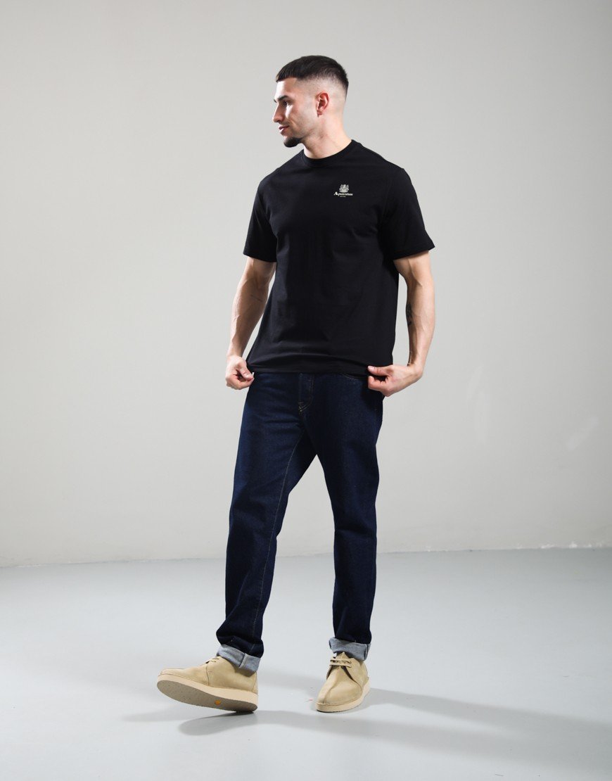 Aquascutum Small Logo T-Shirt Black