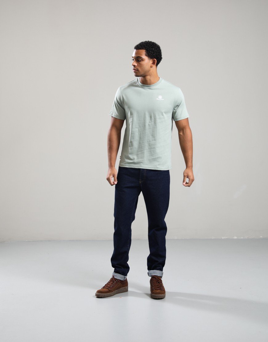 Aquascutum Small Logo T-Shirt Salvia
