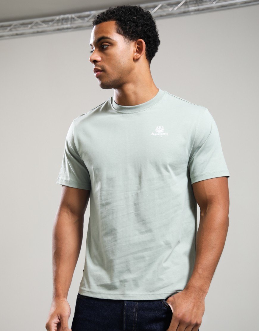 Aquascutum Small Logo T-Shirt Salvia