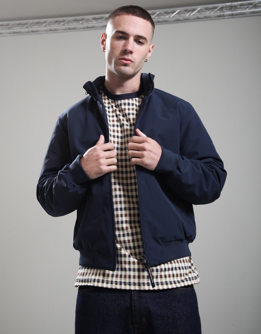 Aquascutum Soft Shell Mid Jacket Navy