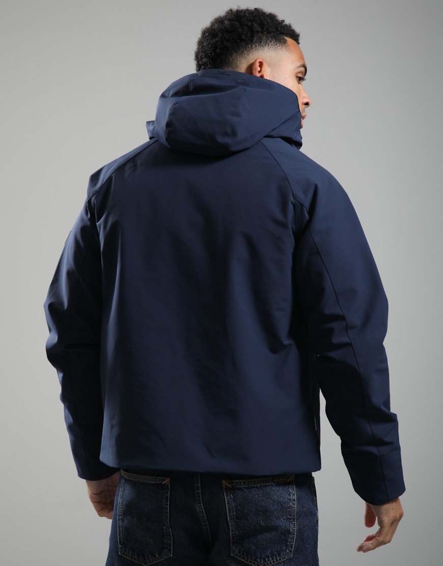 Aquascutum Soft Shell Short Parka Navy