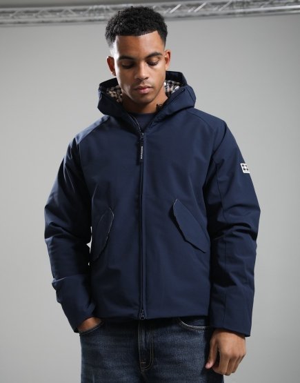 Aquascutum Soft Shell Short Parka Navy
