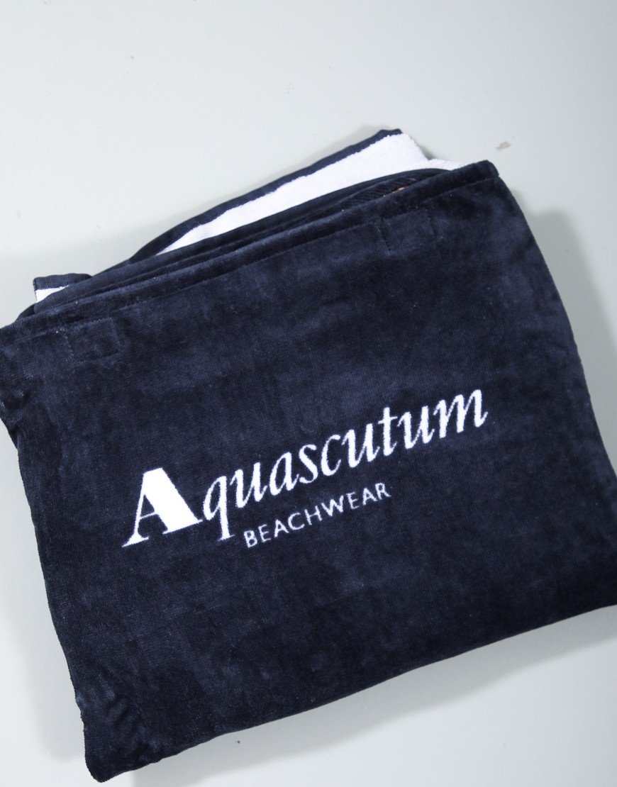 Aquascutum Iconic Beach Towel Club Check
