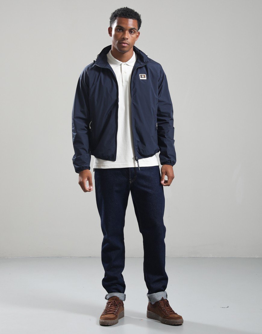 Aquascutum RLG Badge Windbreaker Navy