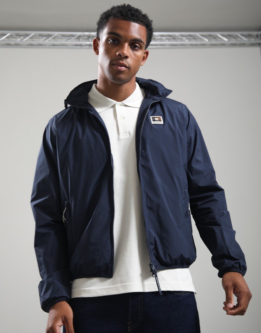 Aquascutum RLG Badge Windbreaker Navy