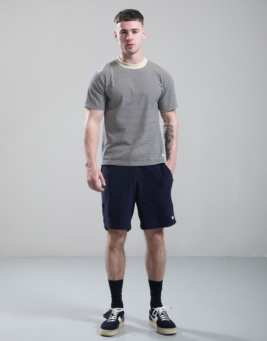 Armor Lux Bio Gots Heritage T-Shirt Gravel/Marine Deep