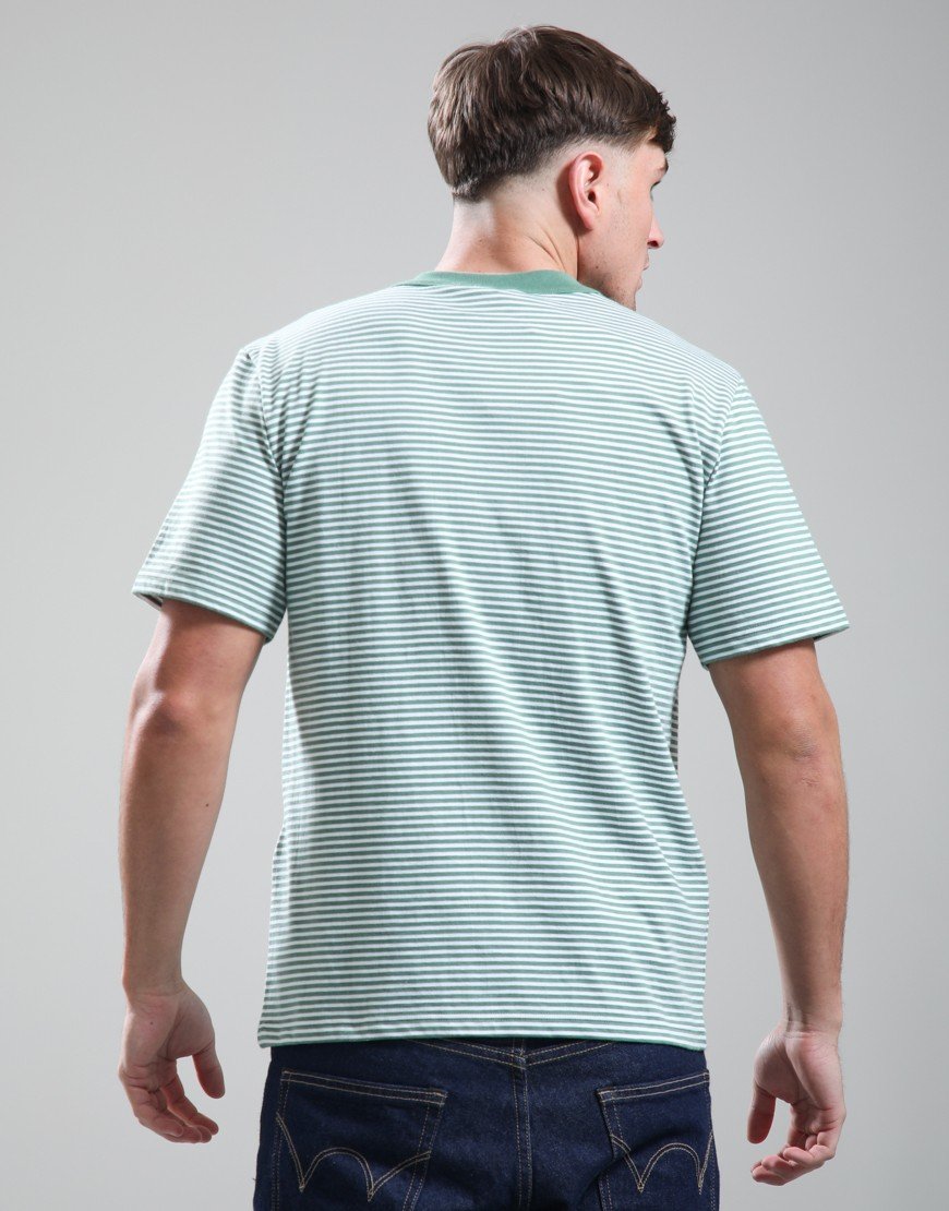 Armor Lux Bio Gots Heritage T-Shirt Ivy/Blanc