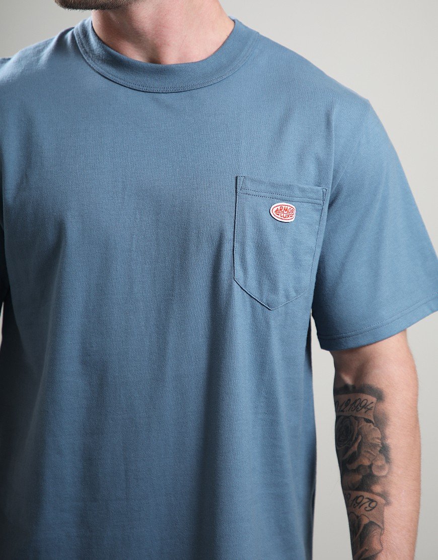 Armor Lux Heritage Pocket T-Shirt Bluefin