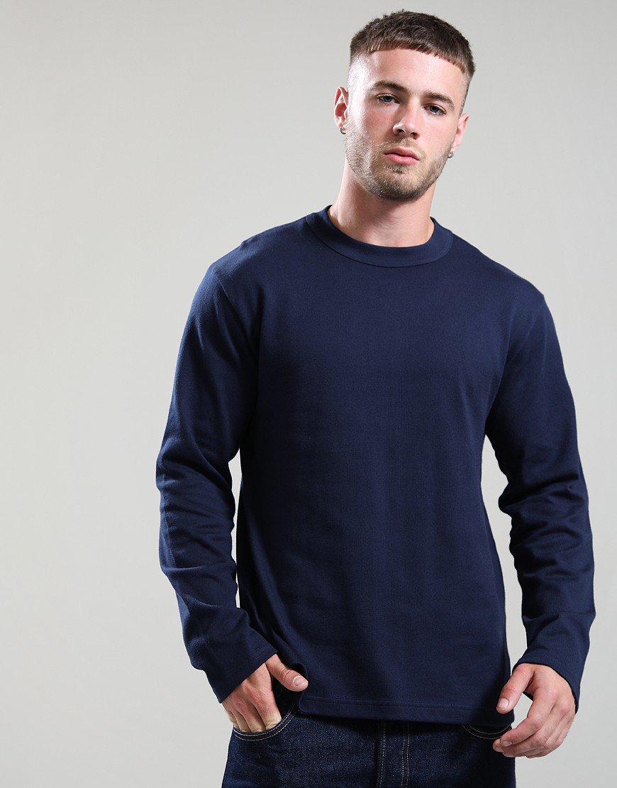 Armor Lux Organic Hertiage T-Shirt Marine Deep