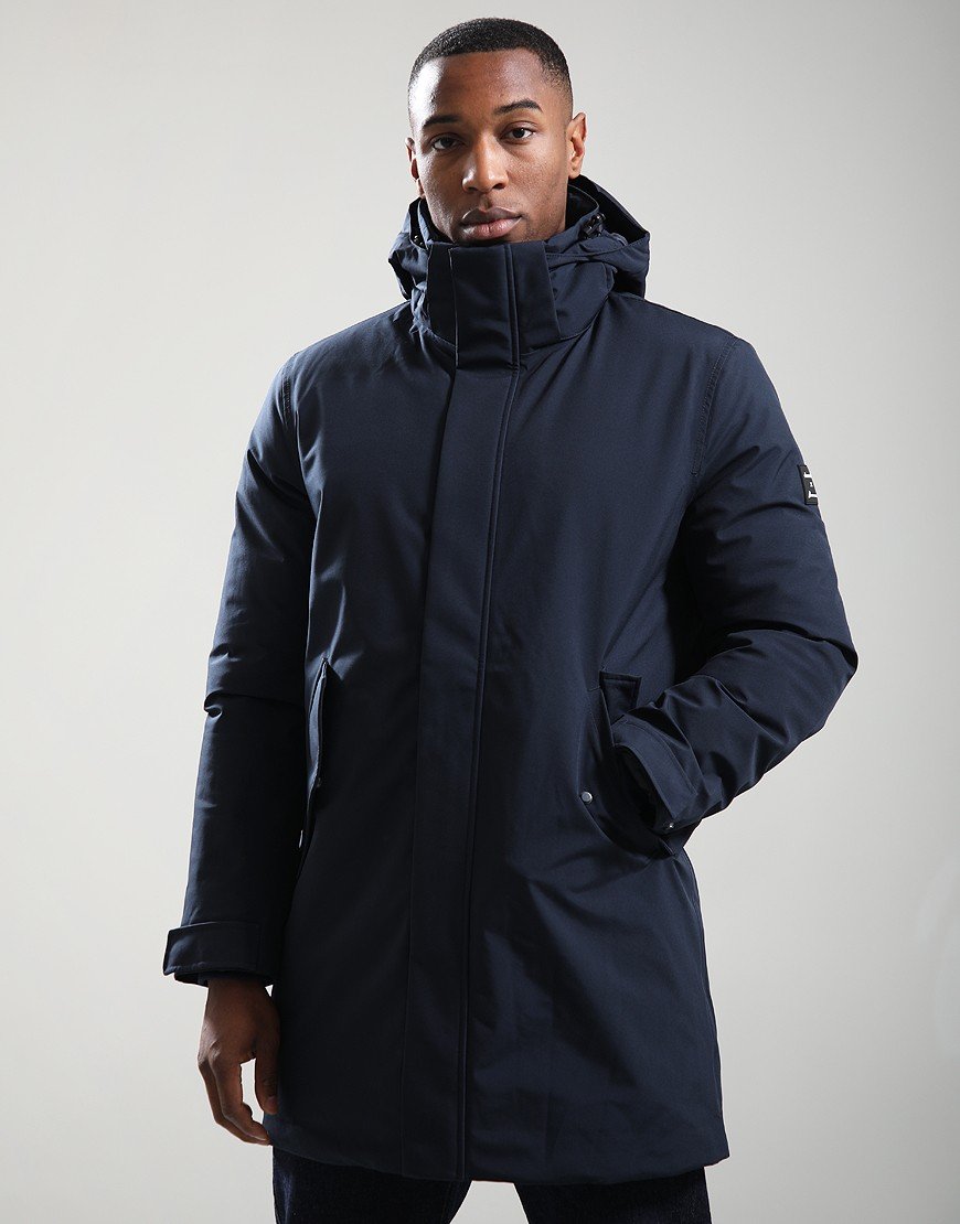 Armor Lux Parka Collab Hiver Jacket Marine Deep