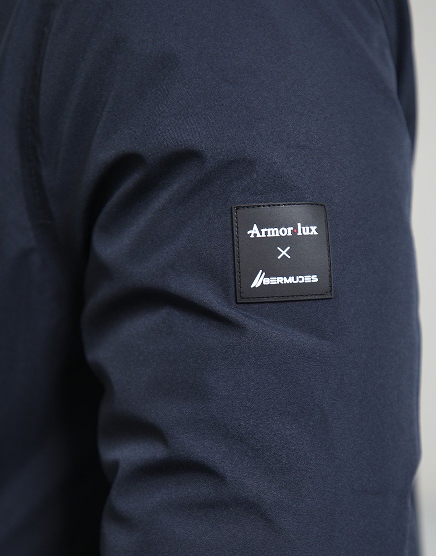 Armor Lux Parka Collab Hiver Jacket Marine Deep