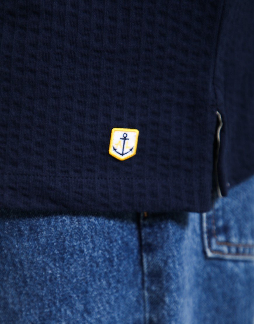 Armour Lux Chemise MC Heritage Shirt Marine Deep