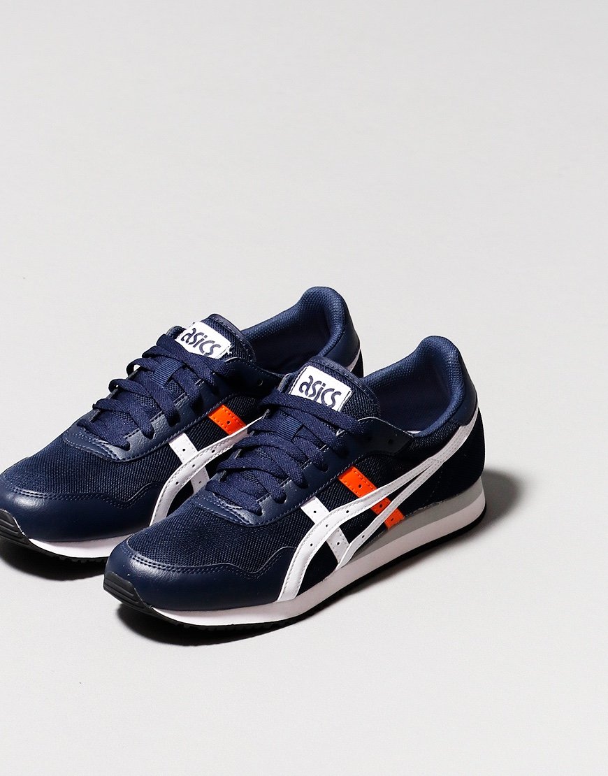 asics tiger runner midnight white