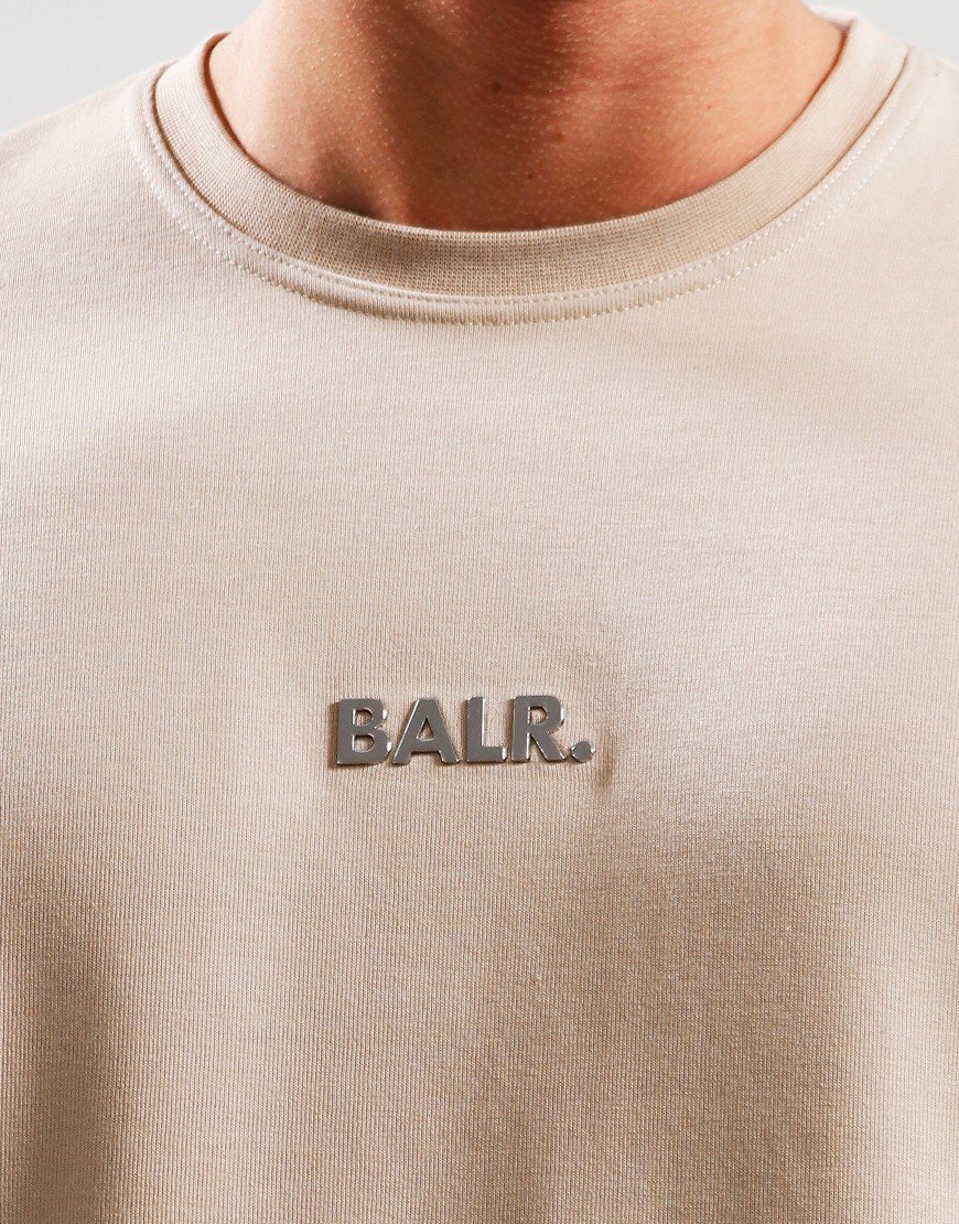 BALR. Q-Series Straight T-Shirt Irish Cream