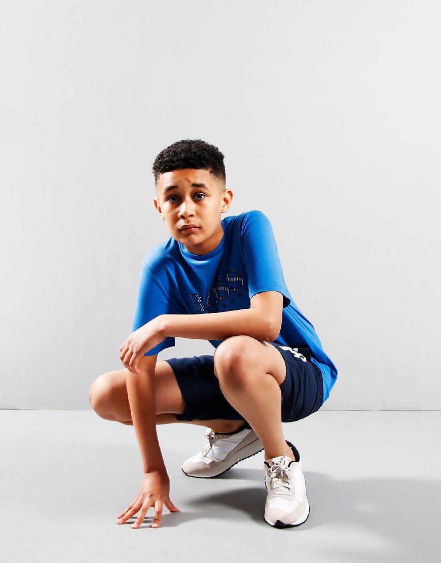 BOSS Kids Graphic T-Shirt Electric Blue