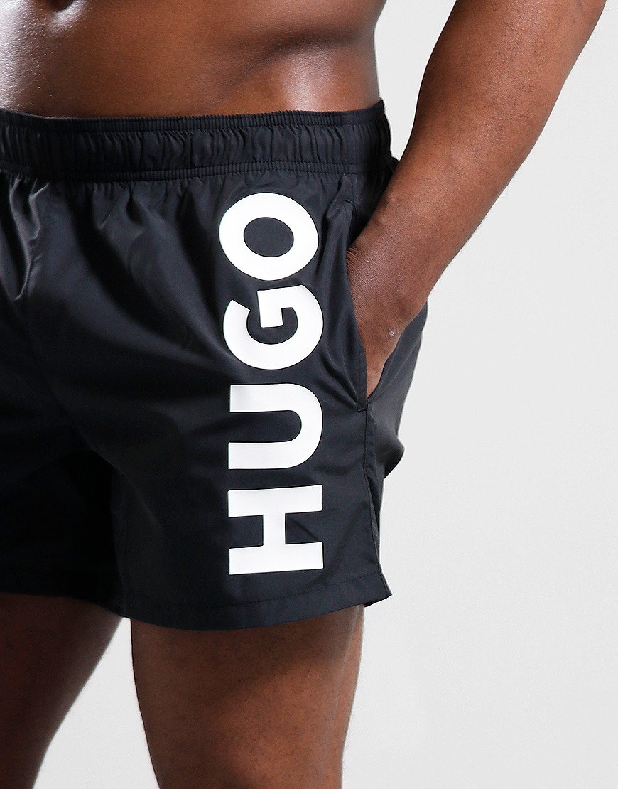 HUGO ABAS Swim Shorts Black