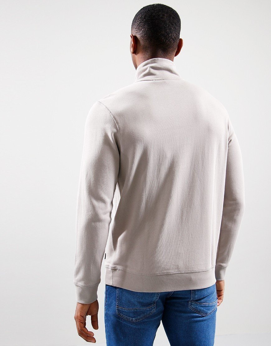 BOSS Zetrust Half Zip Sweat Light/Pastel Grey