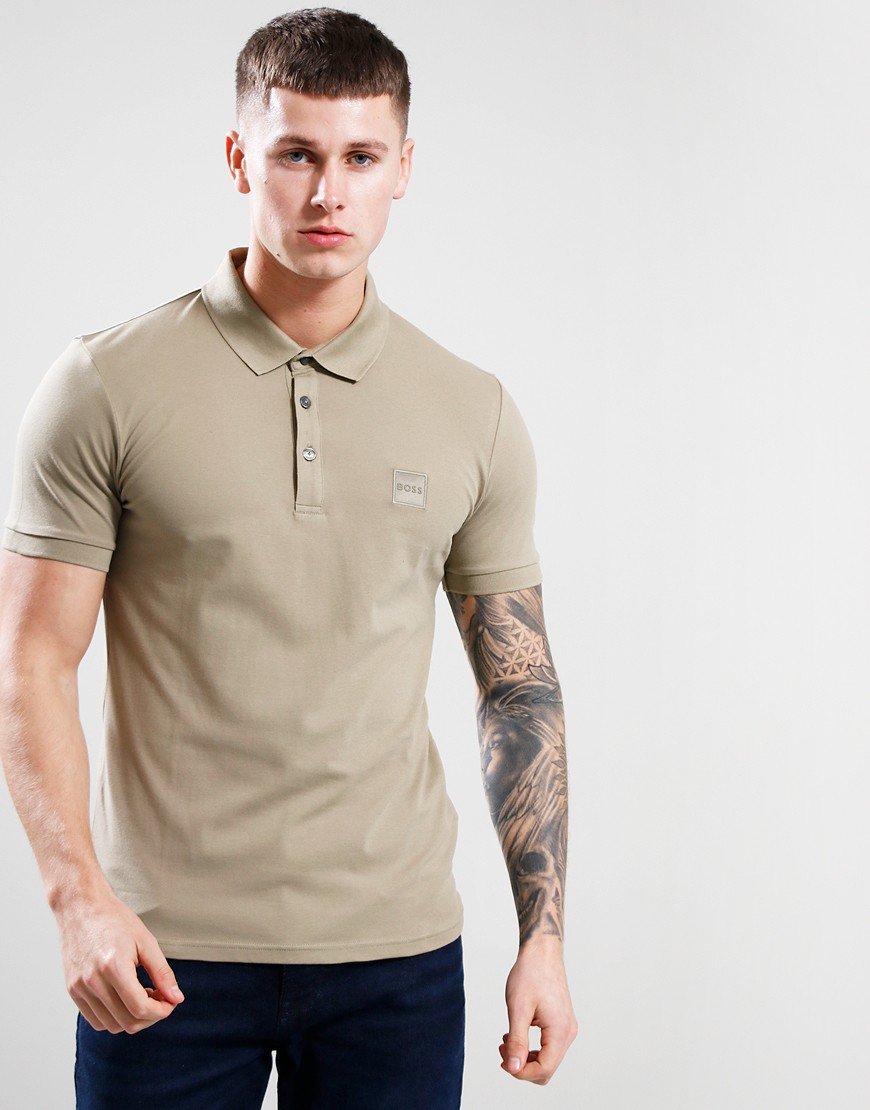 BOSS Passenger Polo Shirt L/P Green